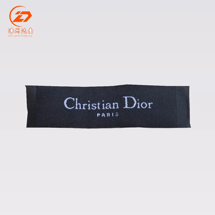 New Design Luxury Custom Brand  Main  Woven Label For Clothes Security