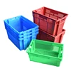 Easy to clean mesh plastic bread crate for sale
