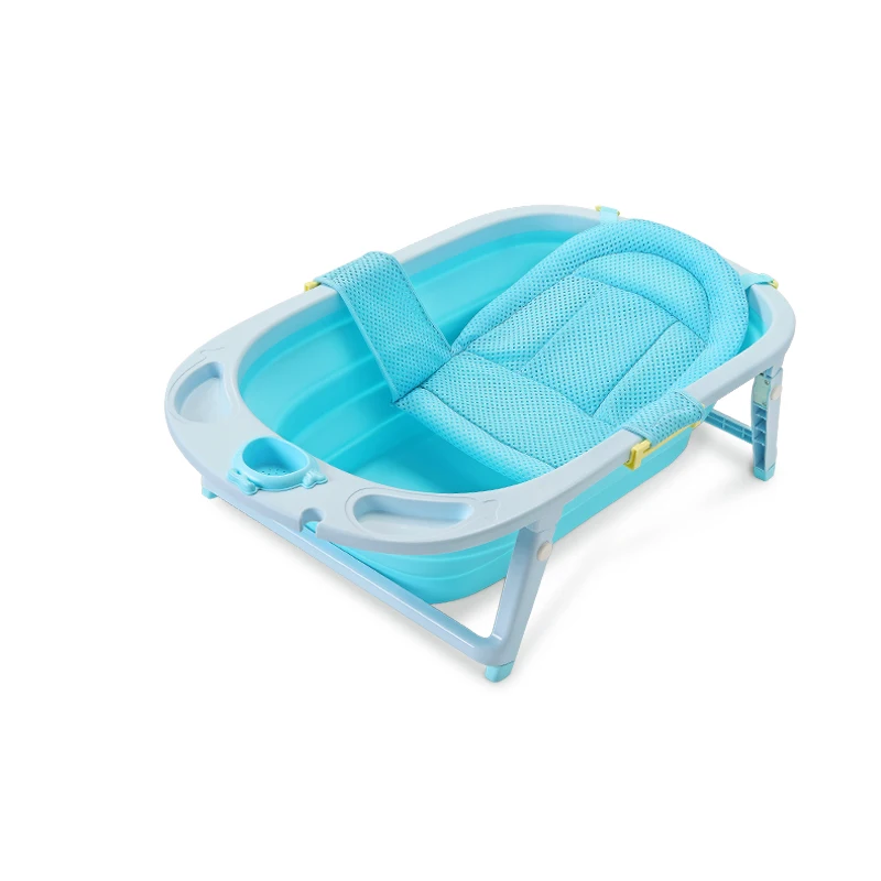 BT107 Amazon Top Seller 2018 Foldable Baby Bath Tub Large Plastic Folding Bathtub For Kids Child Toddler Portable Spa Bathtub