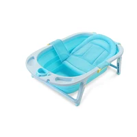 

BT107 Amazon Top Seller 2018 Foldable Baby Bath Tub Large Plastic Folding Bathtub For Kids Child Toddler Portable Spa Bathtub
