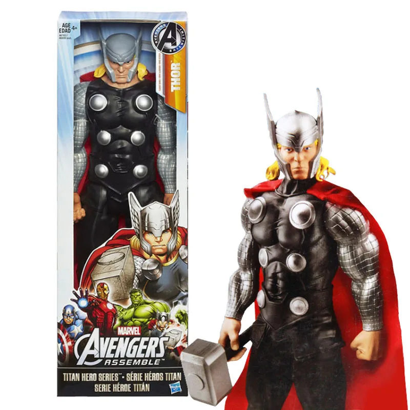 Ultimate Marvel Avengers Thor PVC Action Figure Brinquedos Collectible Model Toy 12" 30cm