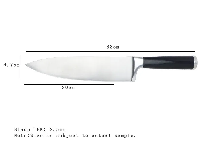 cuchillo de chef DAKOO KN463B08A, imagen 7