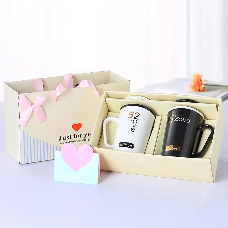 Custom Double Cardboard Mug Box Packaging With Foam Buy Mug Box With