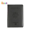 Encai France OEM Passport Cover Travel Colorful Customized Passport Holder