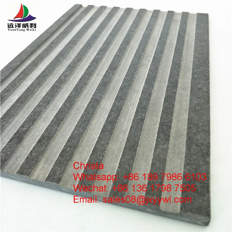
high density through color fiber cement facade panel board cladding 