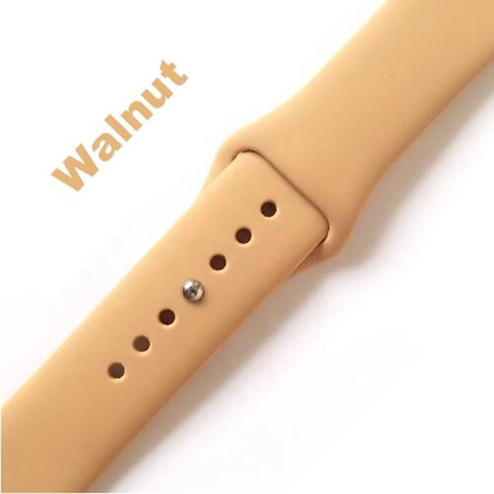 

IVANHOE Bands For Apple Watch Band 40/38mm Soft Silicone Sport Band Strap Bracelet Replacement For iWatch 44mm Series 4 3 2 1, Multi-color optional or customized