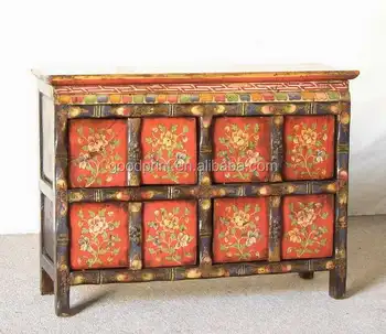 Chino Vintage Tibet Antiguo Gabinete De Gabinete - Buy Gabinete Del