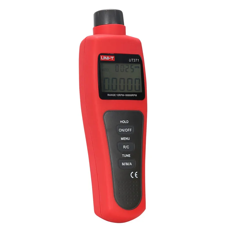 Ut371 Uni-t Non Contact Optical Digital Tacho Meter Tachometer 10 To ...