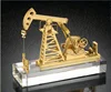 The Unique Scale Metal Crystal Oil Machine Pump For souvenir Gift