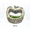 Apple shape design vintage flower pot painted creative
