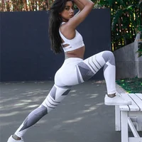 

Sexy Gym Clothes High Waist Geometry Printed Sports Tights Exercise Leggings Wholesale Yoga Pants