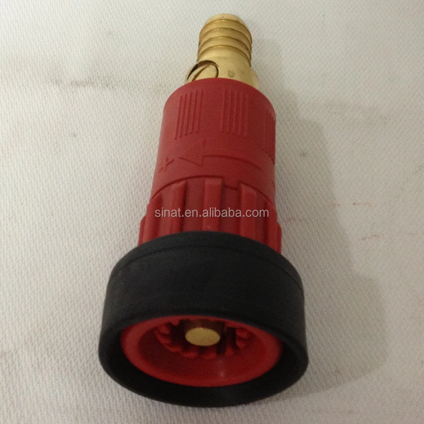 1" Plastic & Brass Material Spray Nozzle Fire Hose Reel Water Nozzle Buy Spray Nozzle,Fire