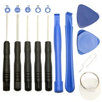 

Professional 11 In 1 Cell Phones Opening Pry Smartphone Repair Kit Tool Kits Smartphone Lens Kit Screwdrivers Screwdriver Set