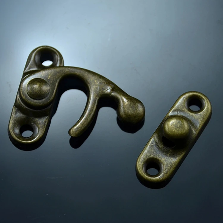 
antique style design metal lock hardware small box lock 
