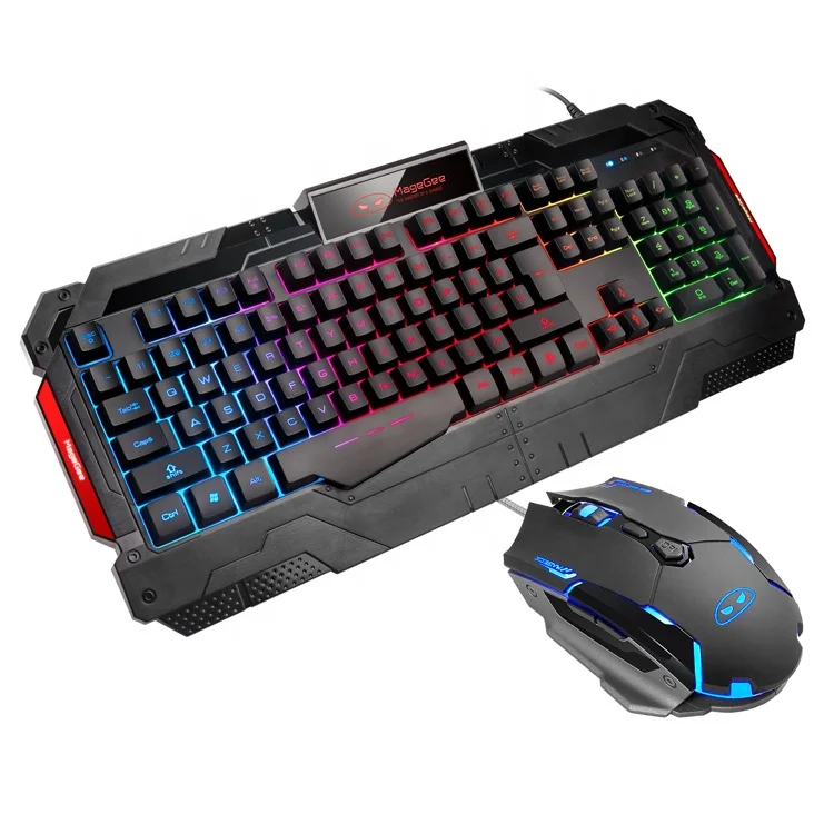 

USB backlight combination wired gaming keyboard and mouse