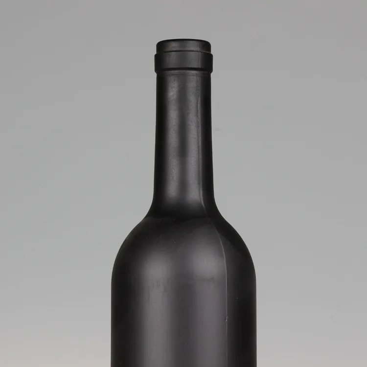 Wholesale Black Frosted Wine Bottle For Home Brewing Alcohol Buy Wine