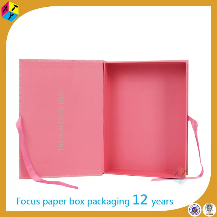 Beauty Cosmetics Pink Packaging Glitter Paper Gift Box - Buy Glitter ...