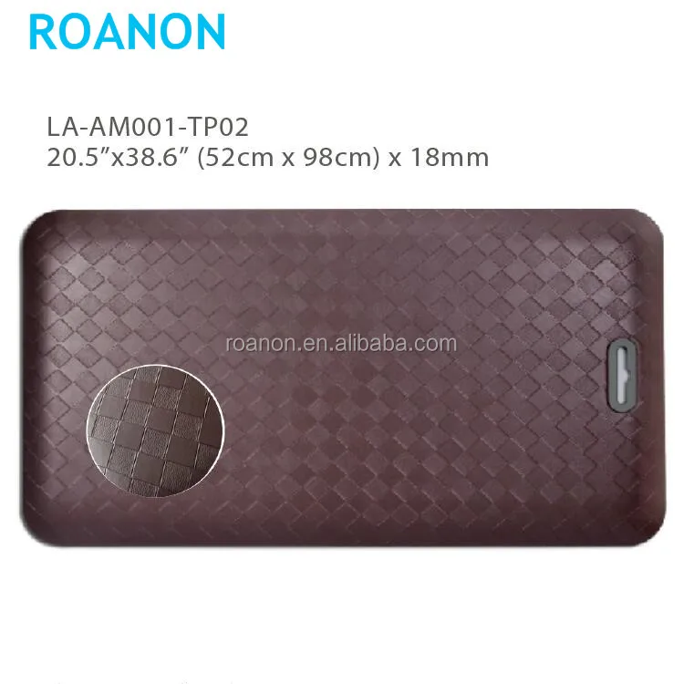 
polyurethane anti-slip mat cashier standing mat manufacturer pu antifatigue mat 