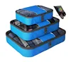Lightweight and Durable Packing Cubes 4 pc Value Set Luggage Organizer with Handle