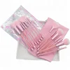 7pcs Pink Shiny Crystal Diamond Synthetic Makeup Brushes Set Glitter MakeupTool Brushes Kit