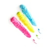 Customized color cleaning chicken feather extendable duster