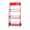 Factory Custom Wire Basket Display Rack