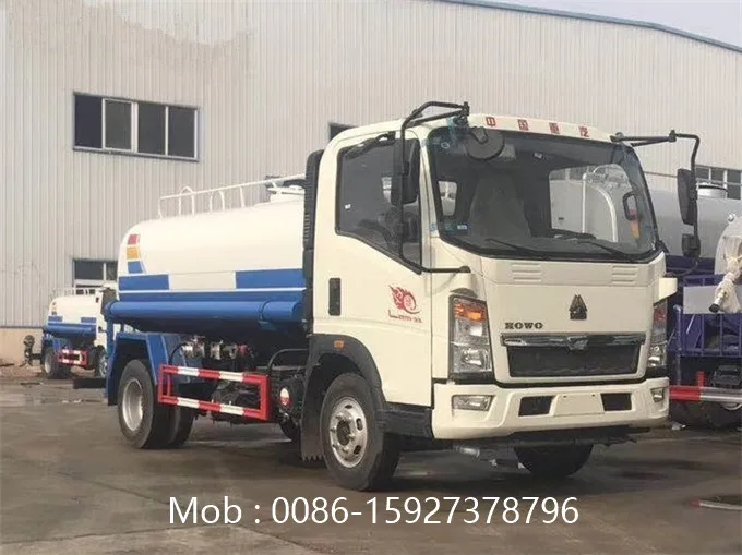 water spray truck