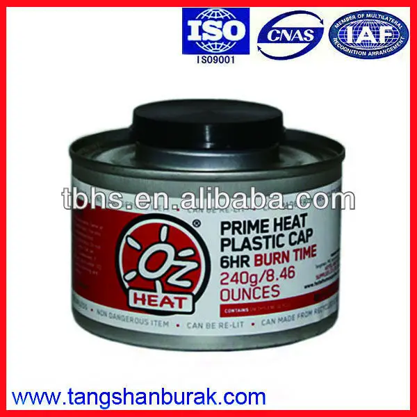 
Patented Pure heat long burning DEG liquid chafing fuel 