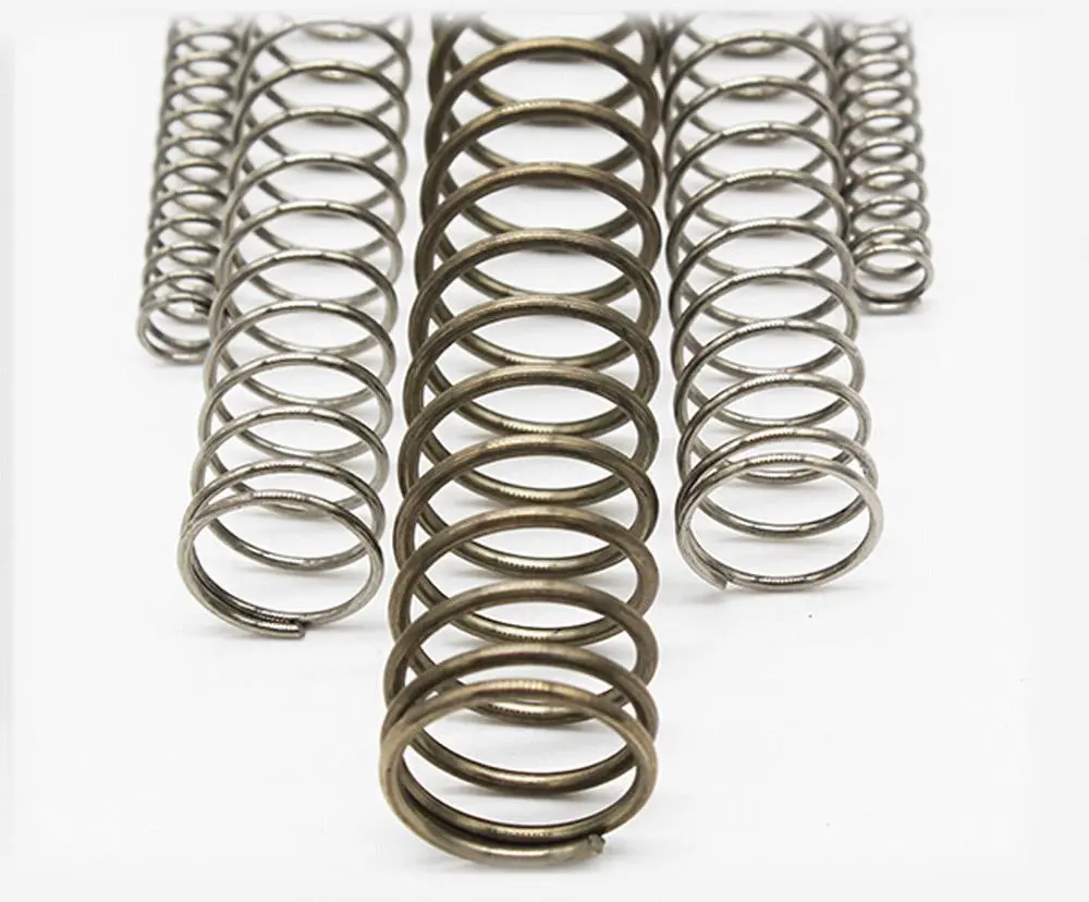 Jienie 2pcs 2mm wire diameter 20mm outside diameter steel extension spring tension pull springs 55mm-145mm length Length: 2x20x105mm