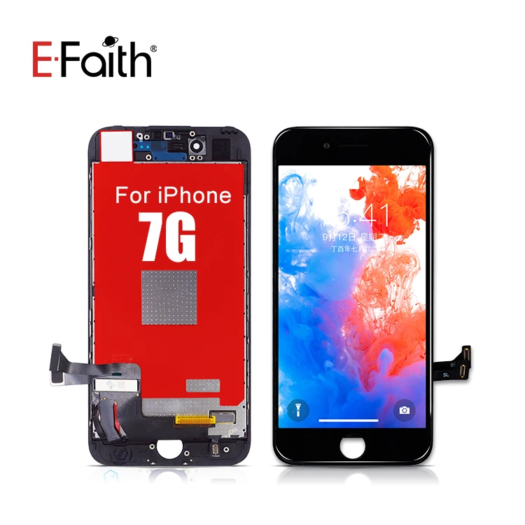

Hot Selling LCD Screen Replacement Touch Screen Display for iPhone 7, Black white