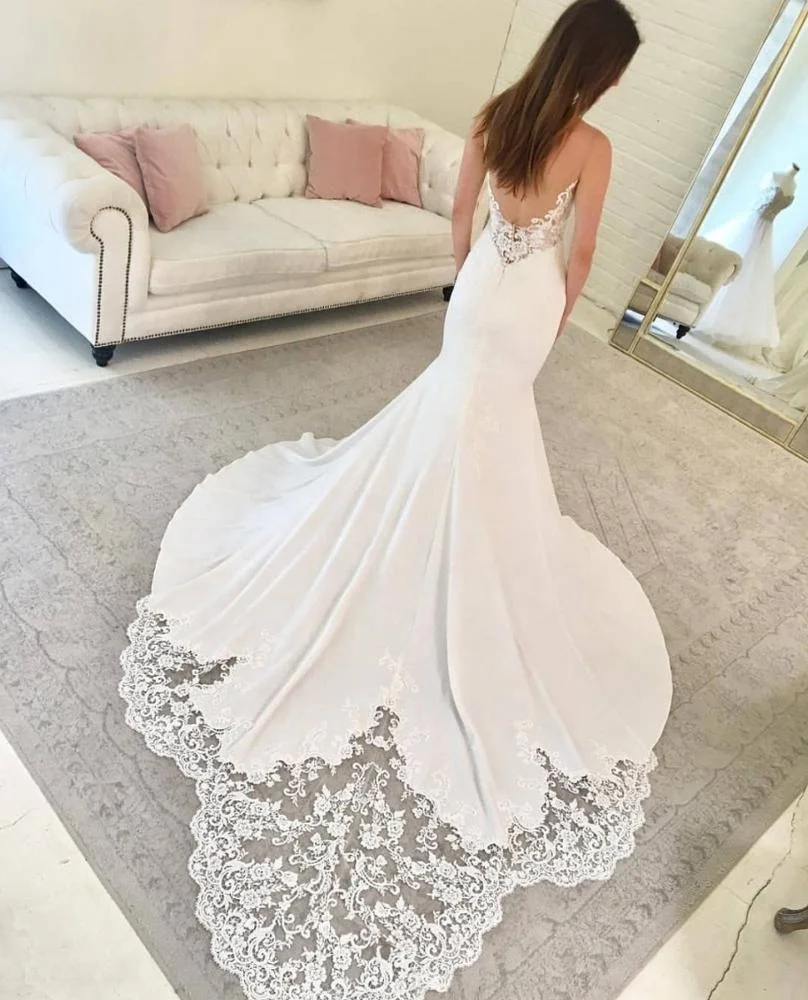 cauda vestido de noiva