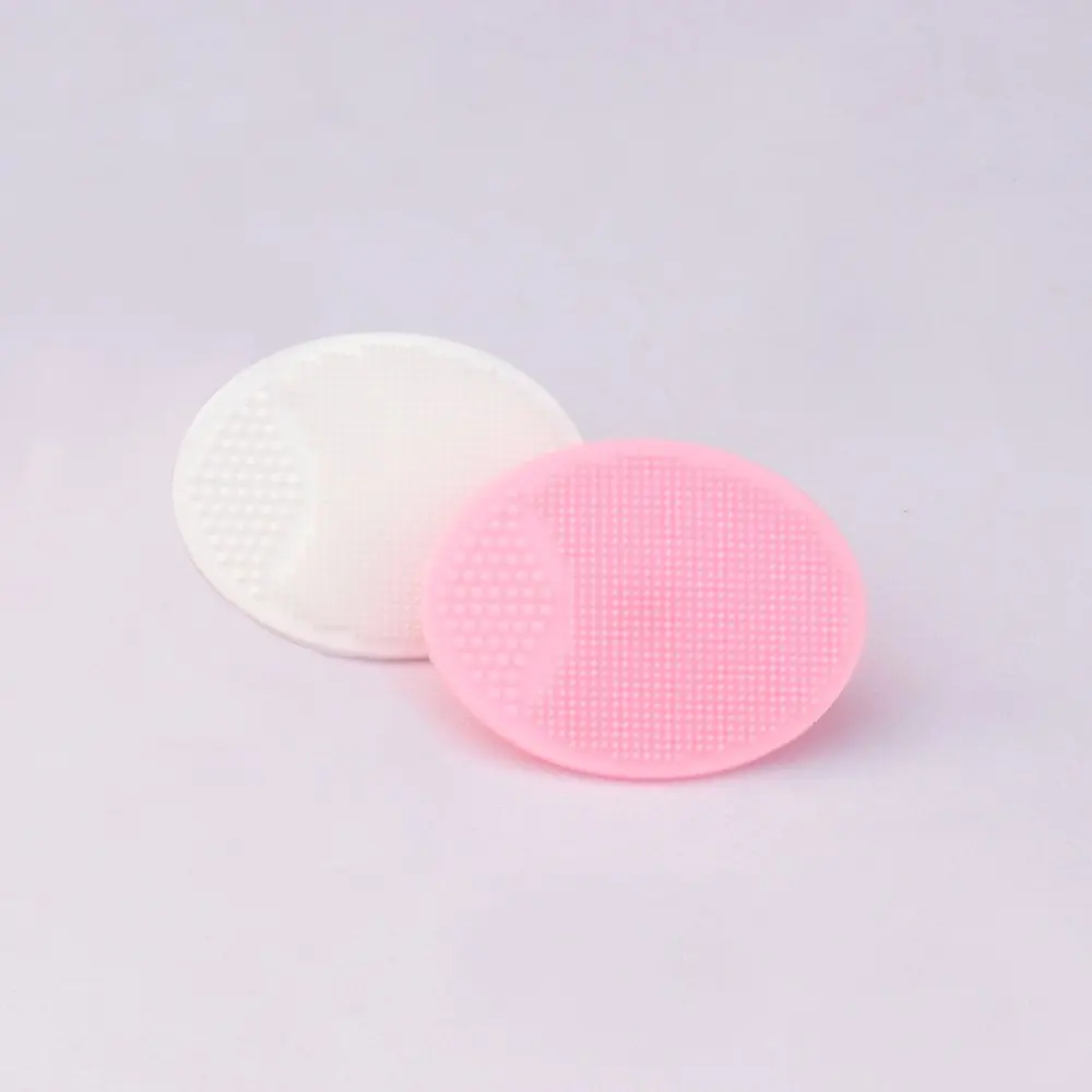 HealthAndYoga(TM) Hypoallergenic Silicone Adult Face Exfoliator| Face Scrub | Black Head Remover| Assorted Colors (Set of 2)