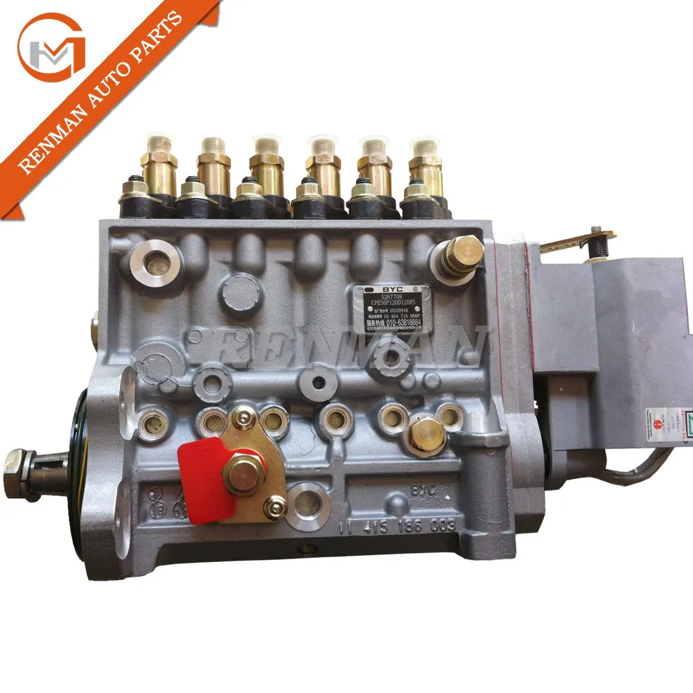 Cummins 6c8.3 6ct 6cta8.3 Engine Parts P7100 Byc Fuel Injection Pump ...