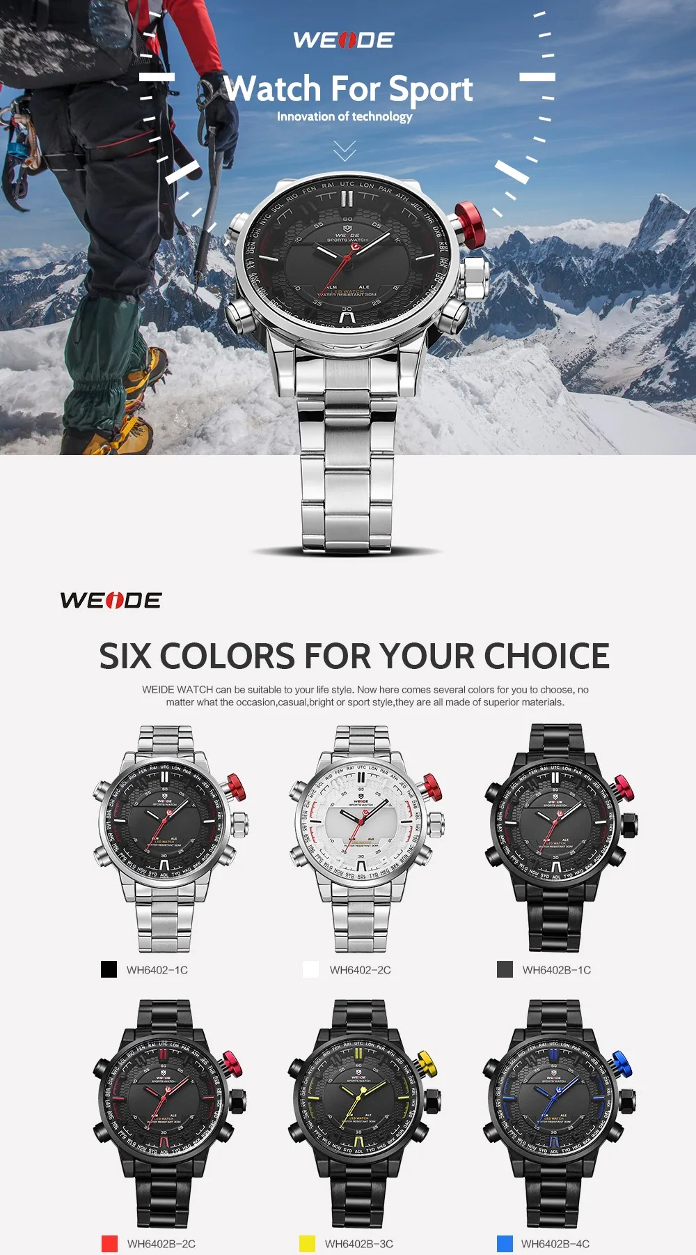 dual display wristwatche