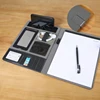 Top sale multi-function pu leather file folder portfolio