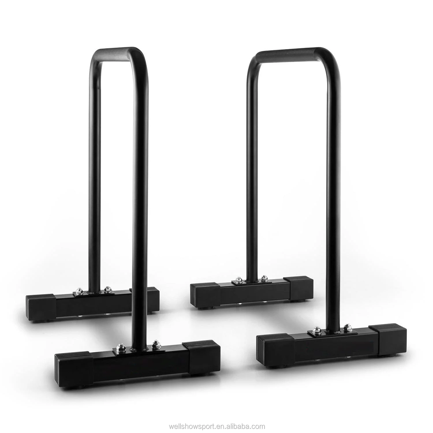 Wellshow Sport Core Equalizer Dip Bars Push Up Bars Push Up Stand For