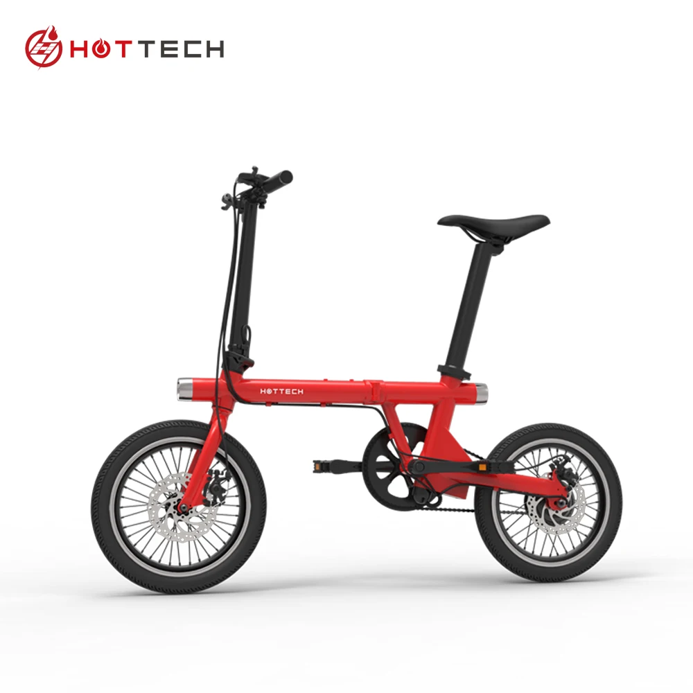 16 inch 250W Motor 5.2ah/7ah  CE certified  5 PAS Collapsible China Bicicleta Electrica with LCD Display