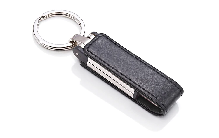classic leather shell usb memory stick, custom large capacity usb flash drive for promotion - ANKUX.COM