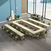 Direct selling combinable computer excutiver principal desk high tech executive office folding desk