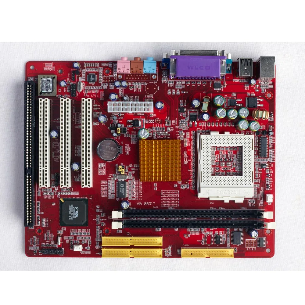 One ISA slot motherboard with one ISA slot , three PCI slots onboard VGA ,Sound ,VIA 8601T ATX motherboard,IMV8601-ISA