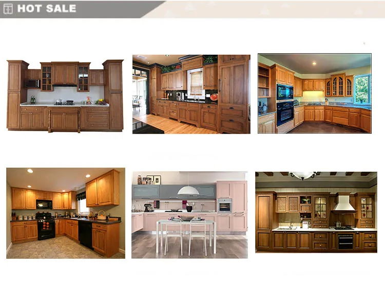 Good Quality Wholesale Customized Wood Kitchen Cabinet Furniture