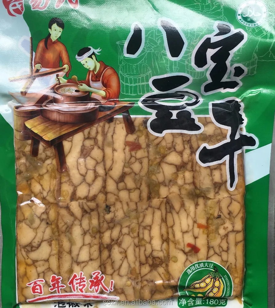 
china babao getrockneter Sojabohnenquark , 180g/bag high protein 