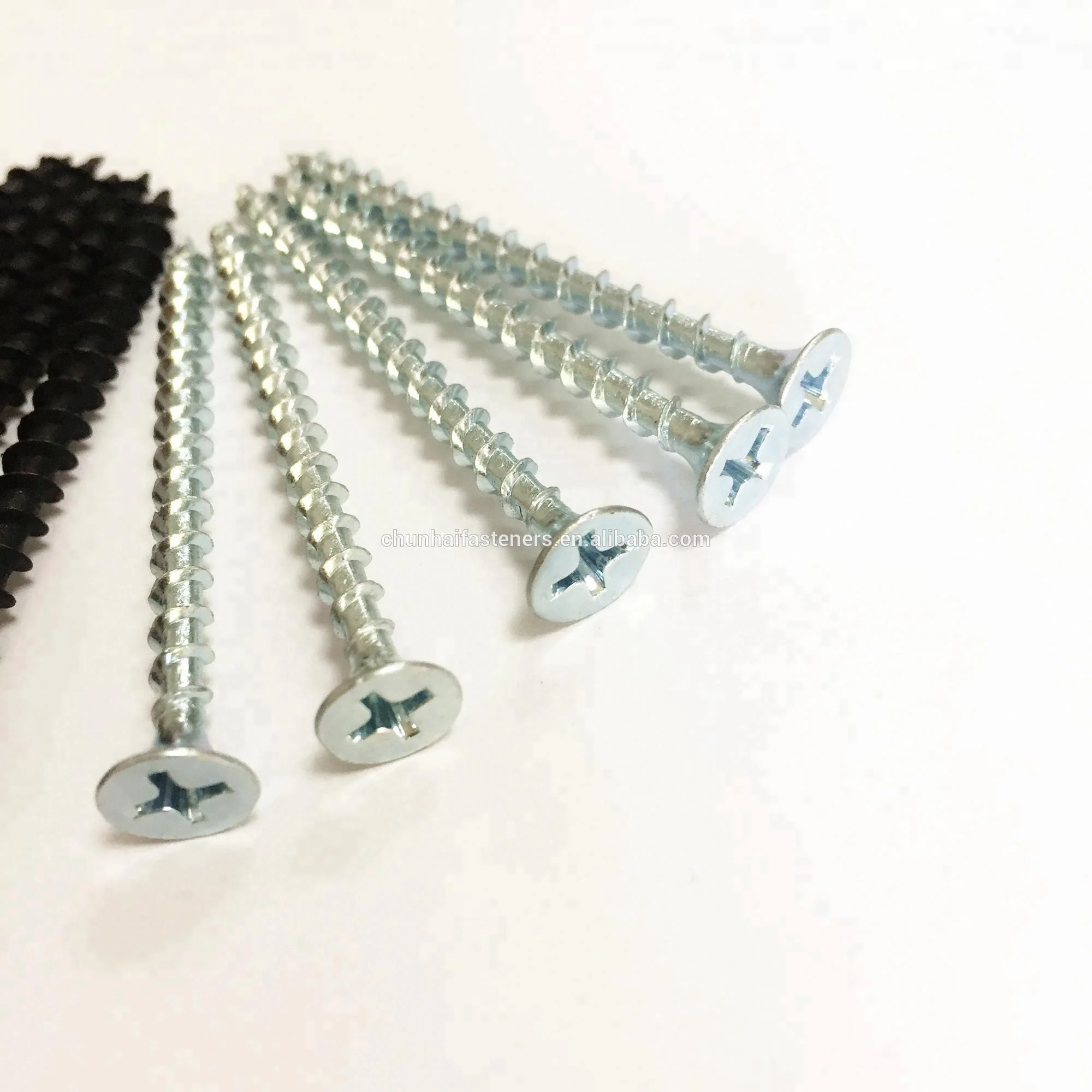 
galvanized 6x1 drywall screw gypsum screw black phosphate tornillos 