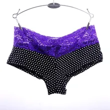 Preto de algodão cuecas de renda mulheres Intimates calcinhas calcinhas roupa interior das senhoras calça Feminina gota