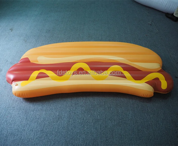 hot dog pool float