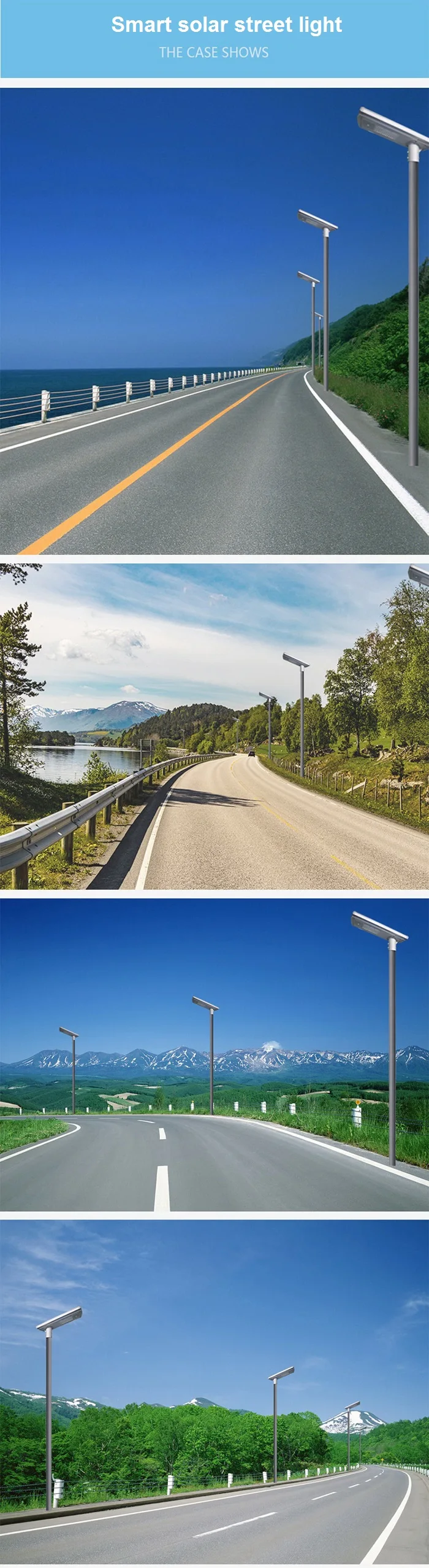 led solar street light