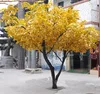 artificial ginkgo tree, home artificial bonsai tree, artificial bonsai for hotel decoration