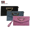 long clutch wallets for women with lock wristlet clutch Bag multi colors 16SE-5479M