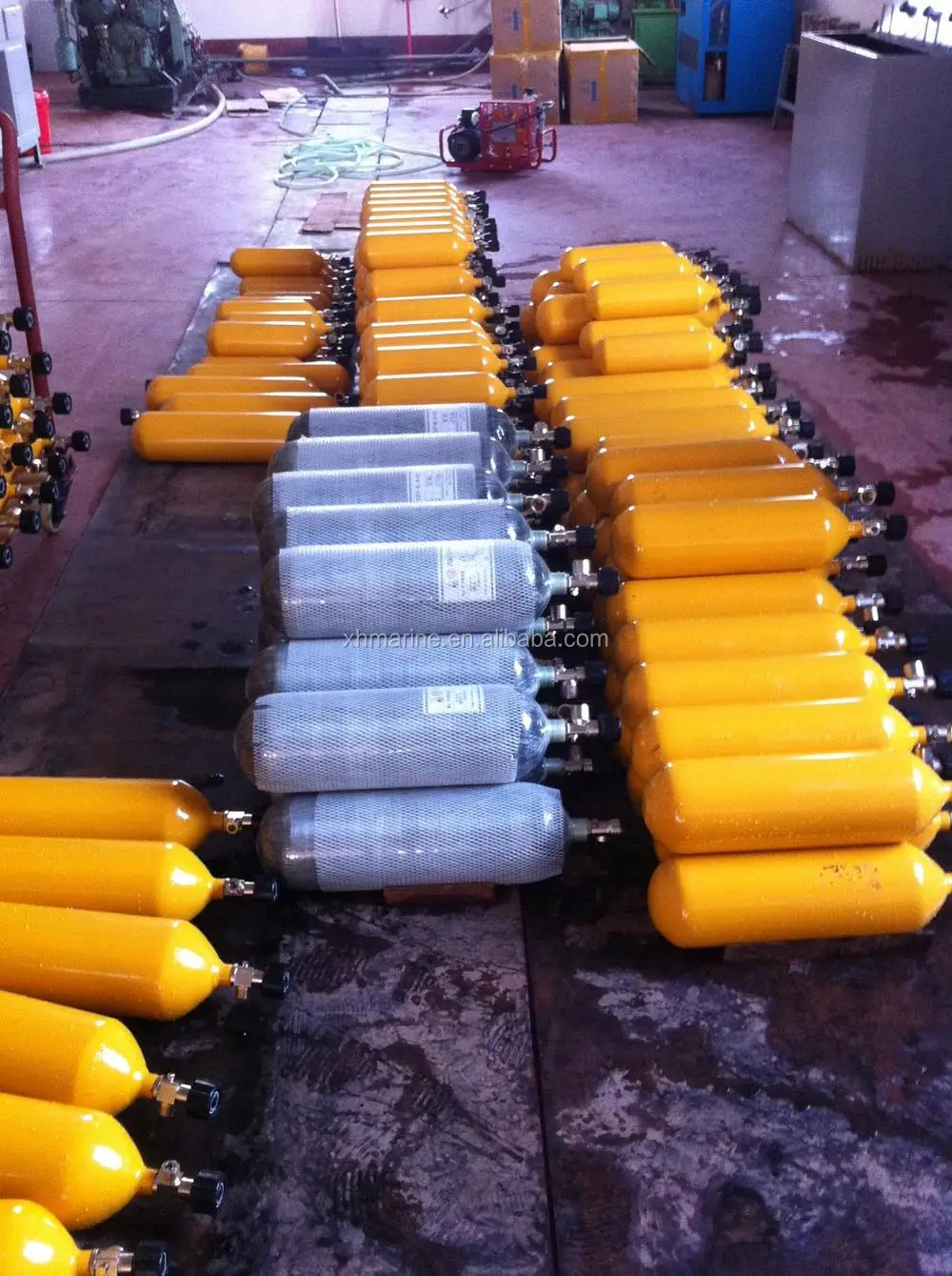 5l steel cylinders for air respirator