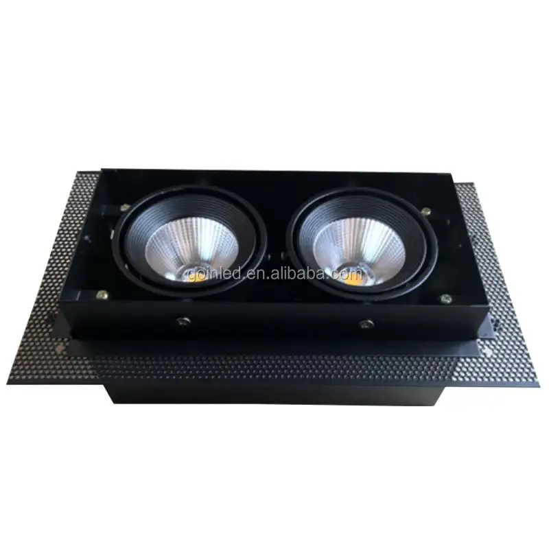 
SAA CE approved recessed tilt trimless led cob downlight 10W 20W 30W DALI 0-10V dimmable 
